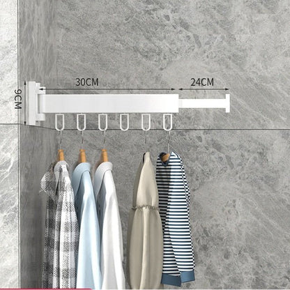 RYNX | Expandable Drying Cabinet, Collapsible Clothes Hanger, Wall Mount