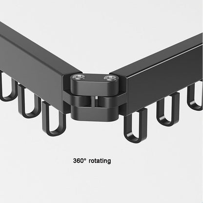 RYNX | Expandable Drying Cabinet, Collapsible Clothes Hanger, Wall Mount