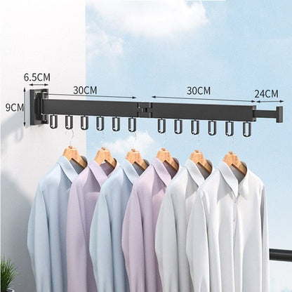 RYNX | Expandable Drying Cabinet, Collapsible Clothes Hanger, Wall Mount