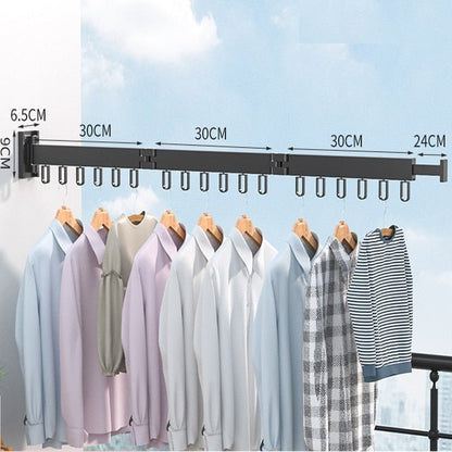 RYNX | Expandable Drying Cabinet, Collapsible Clothes Hanger, Wall Mount