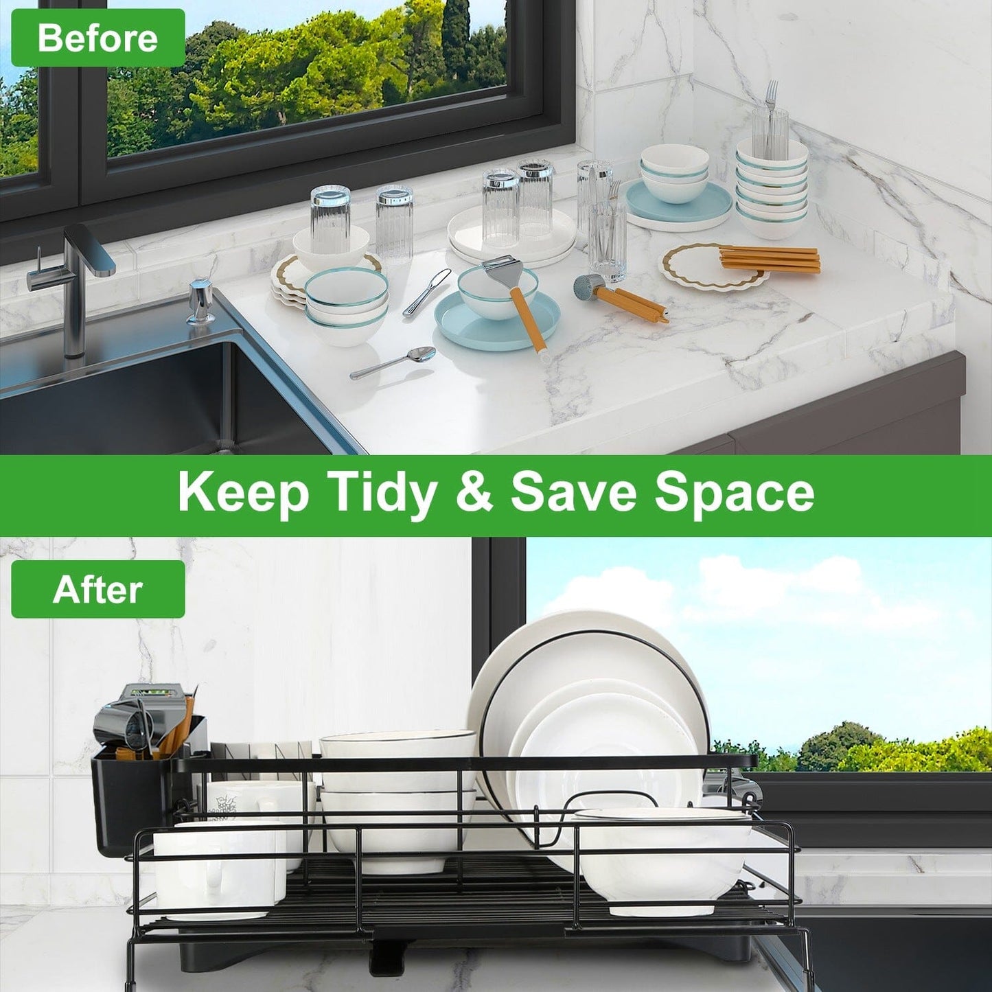 Rynx | Retractable Dish Rack