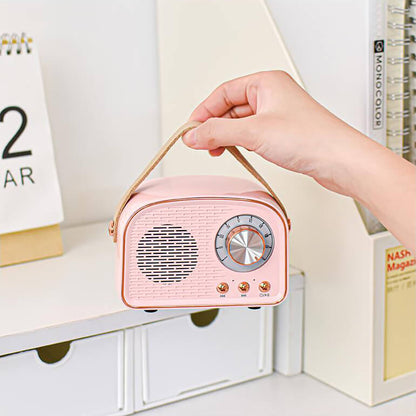 Rynx | SoundEcho - Vintage Bluetooth Speaker with FM Radio
