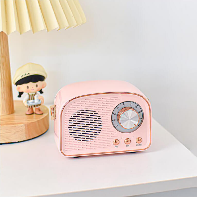 Rynx | SoundEcho - Vintage Bluetooth Speaker with FM Radio