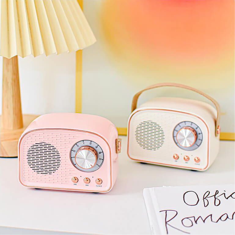 Rynx | SoundEcho - Vintage Bluetooth Speaker with FM Radio