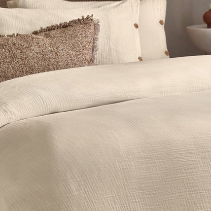Rynx | Revive Luxury Natural Cotton Muslin Duvet Cover Set