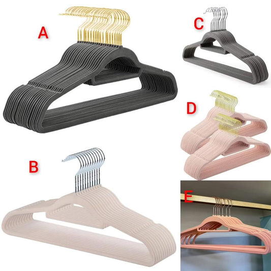 Rynx | 10 Piece Velvet Hangers