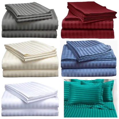 Rynx | 7*8/8*8 cotton striped bed sheets