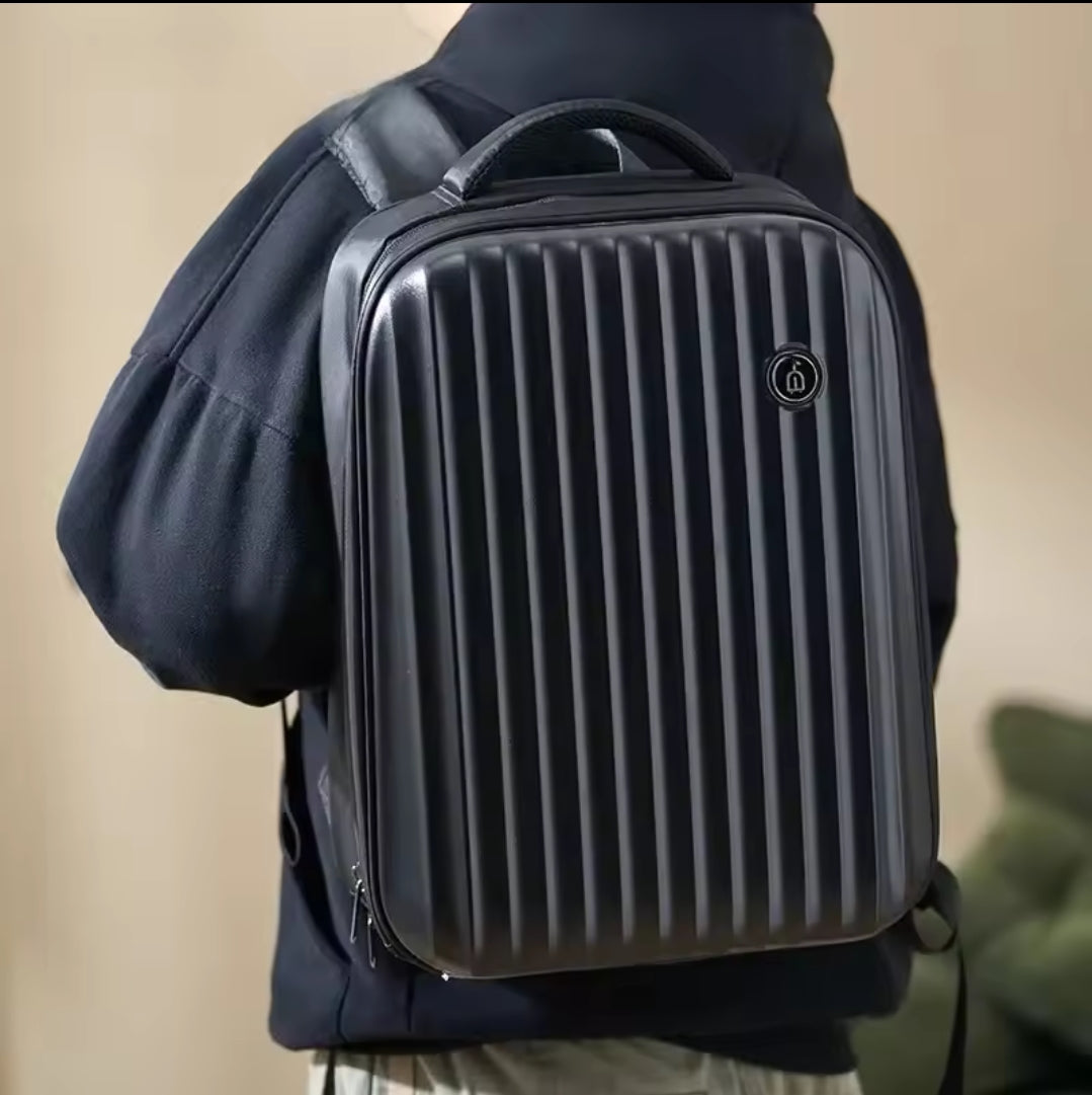 Rynx | Black Hard Shell Backpack
