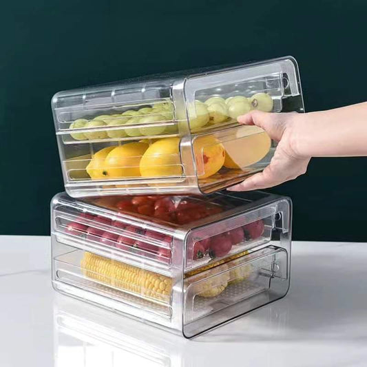 Rynx | Double Layer Refrigerator Container