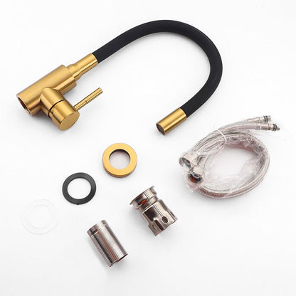 Rynx | Kitchen flexible gold swan neck