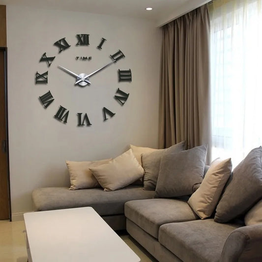 Rynx | Romantime - Unique DIY Wall Clock - Roman Numerals - Stylish and Personal