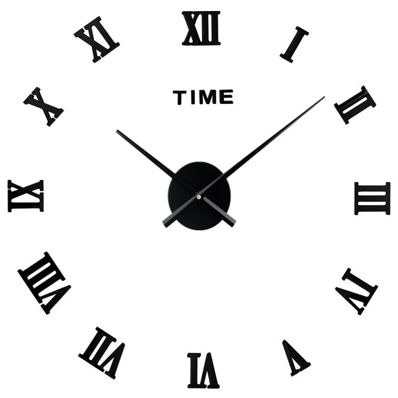 Rynx | Romantime - Unique DIY Wall Clock - Roman Numerals - Stylish and Personal