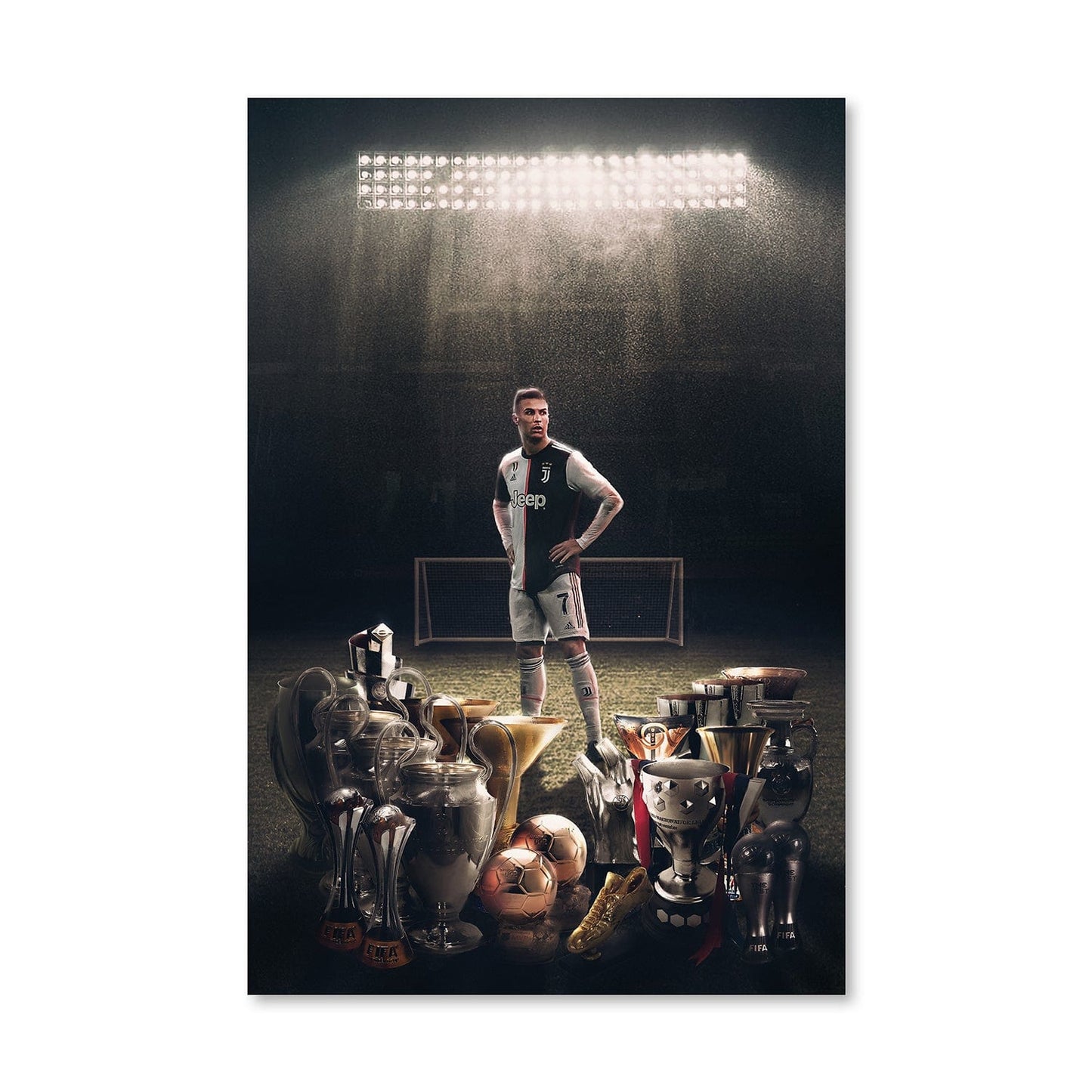 Rynx | Ronaldo Trophy Canvas