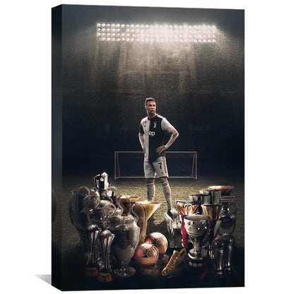 Rynx | Ronaldo Trophy Canvas