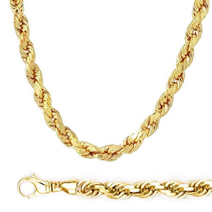 Rynx | Rope chain in Yellow Gold - 10mm