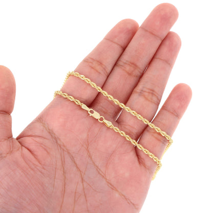 Rynx | Rope chain in Yellow Gold - 10mm