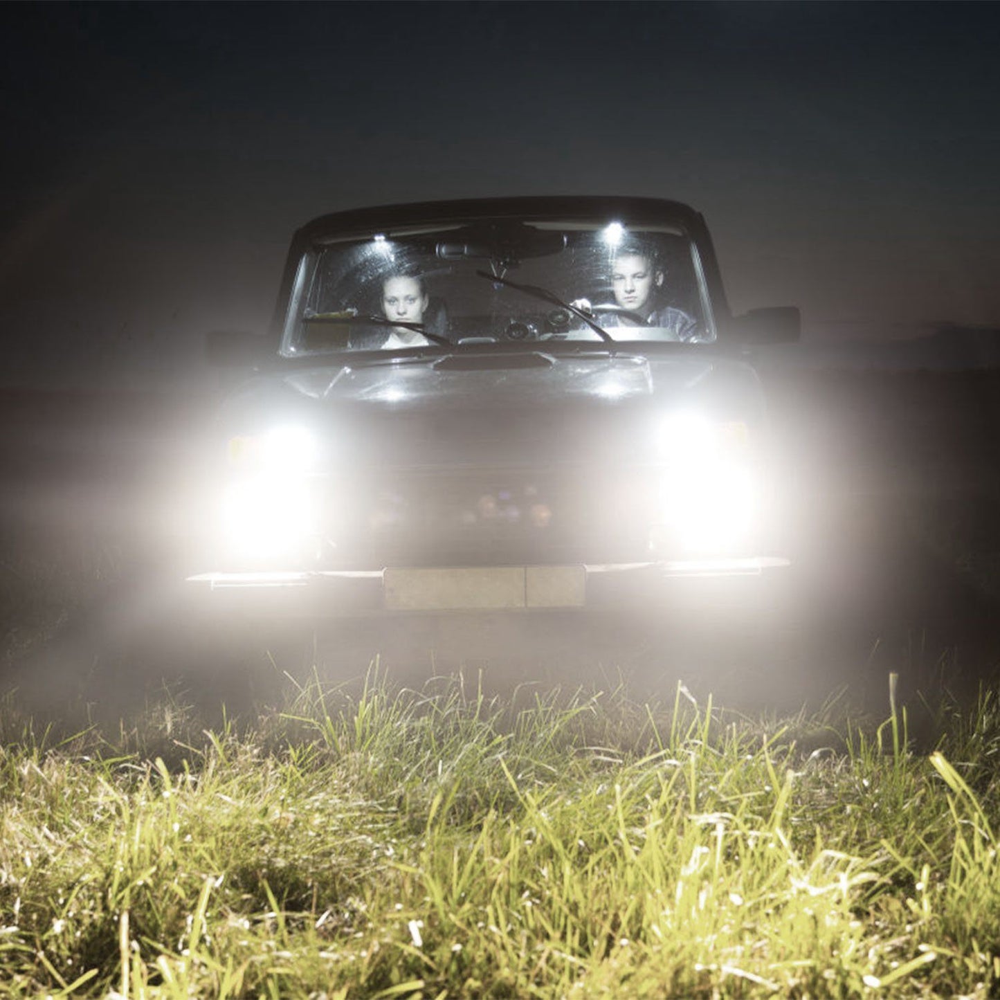 Rynx | Round LED Headlight Halo Angel Eyes for Jeep Wrangler