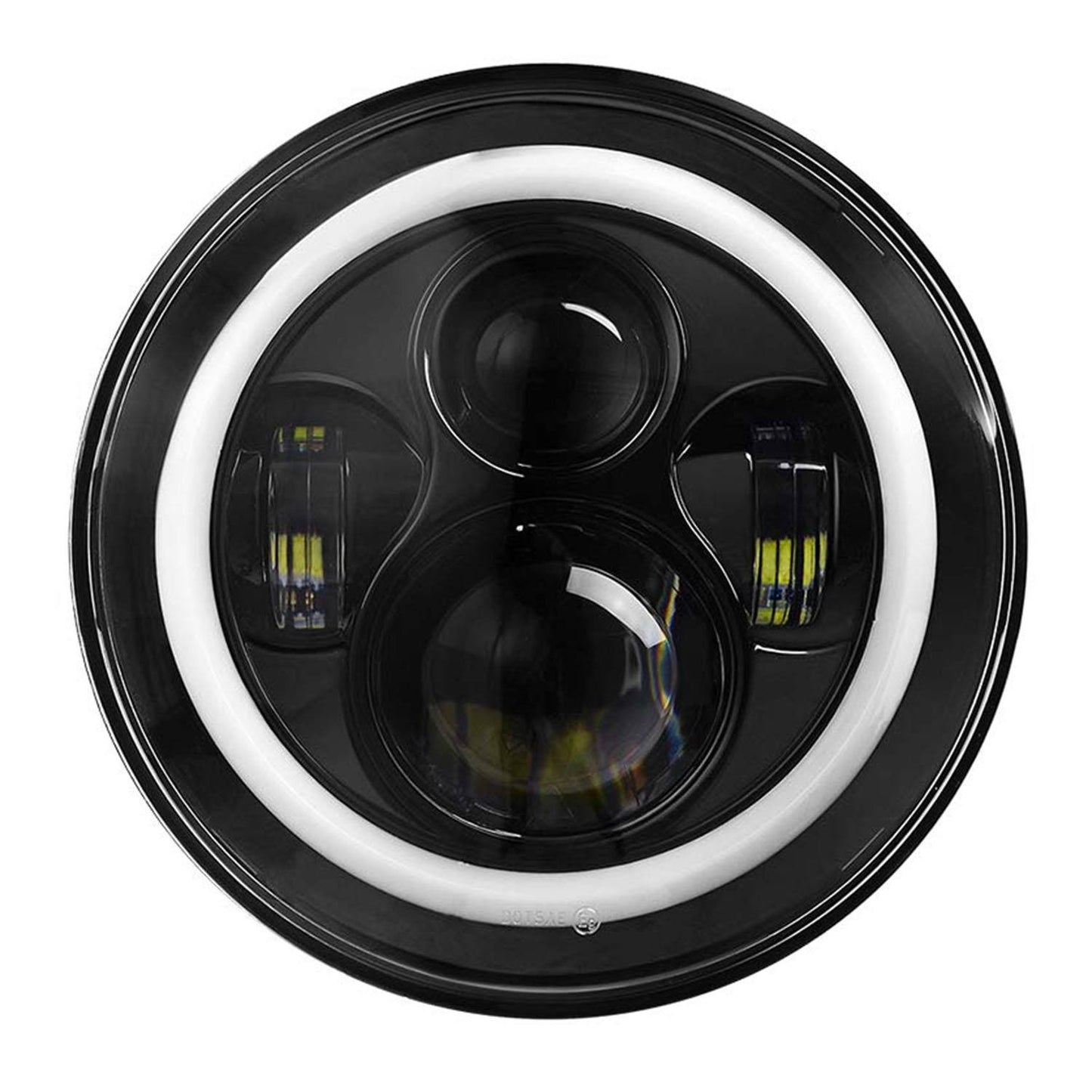 Rynx | Round LED Headlight Halo Angel Eyes for Jeep Wrangler
