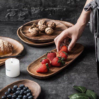 Rynx | Royal Acacia Serving Tray - Stylish - Sustainable - Perfect for Parties