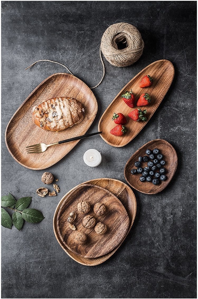 Rynx | Royal Acacia Serving Tray - Stylish - Sustainable - Perfect for Parties