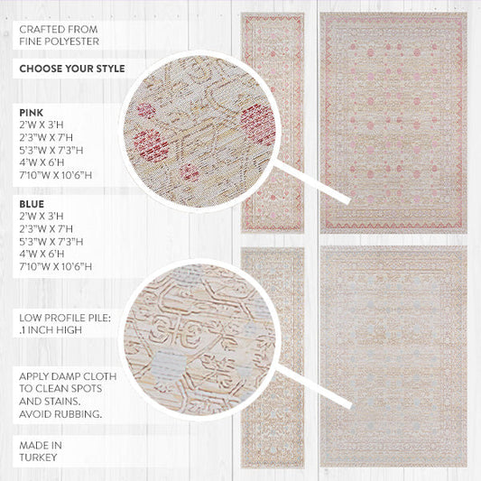 Rynx | Boho inspired area rug, choose your style