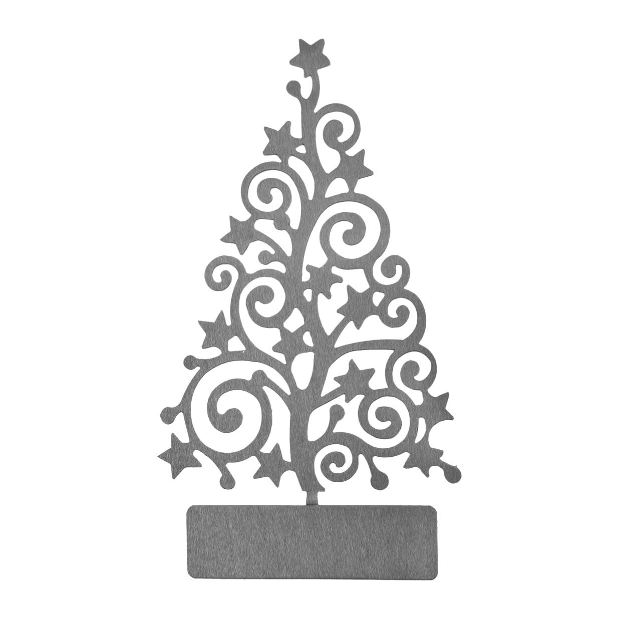 Rynx | Decor Steals 15" Metal Display Trees (2 Styles) - Metal Christmas Tree Cutout Holiday Decoration