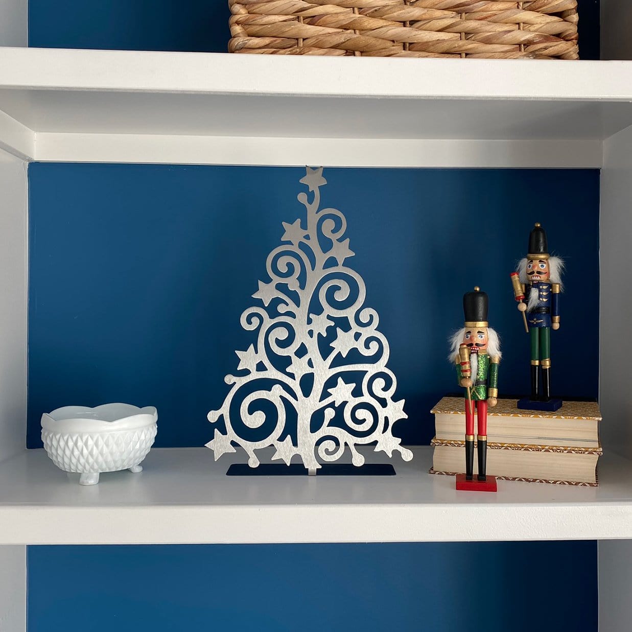 Rynx | Decor Steals 15" Metal Display Trees (2 Styles) - Metal Christmas Tree Cutout Holiday Decoration