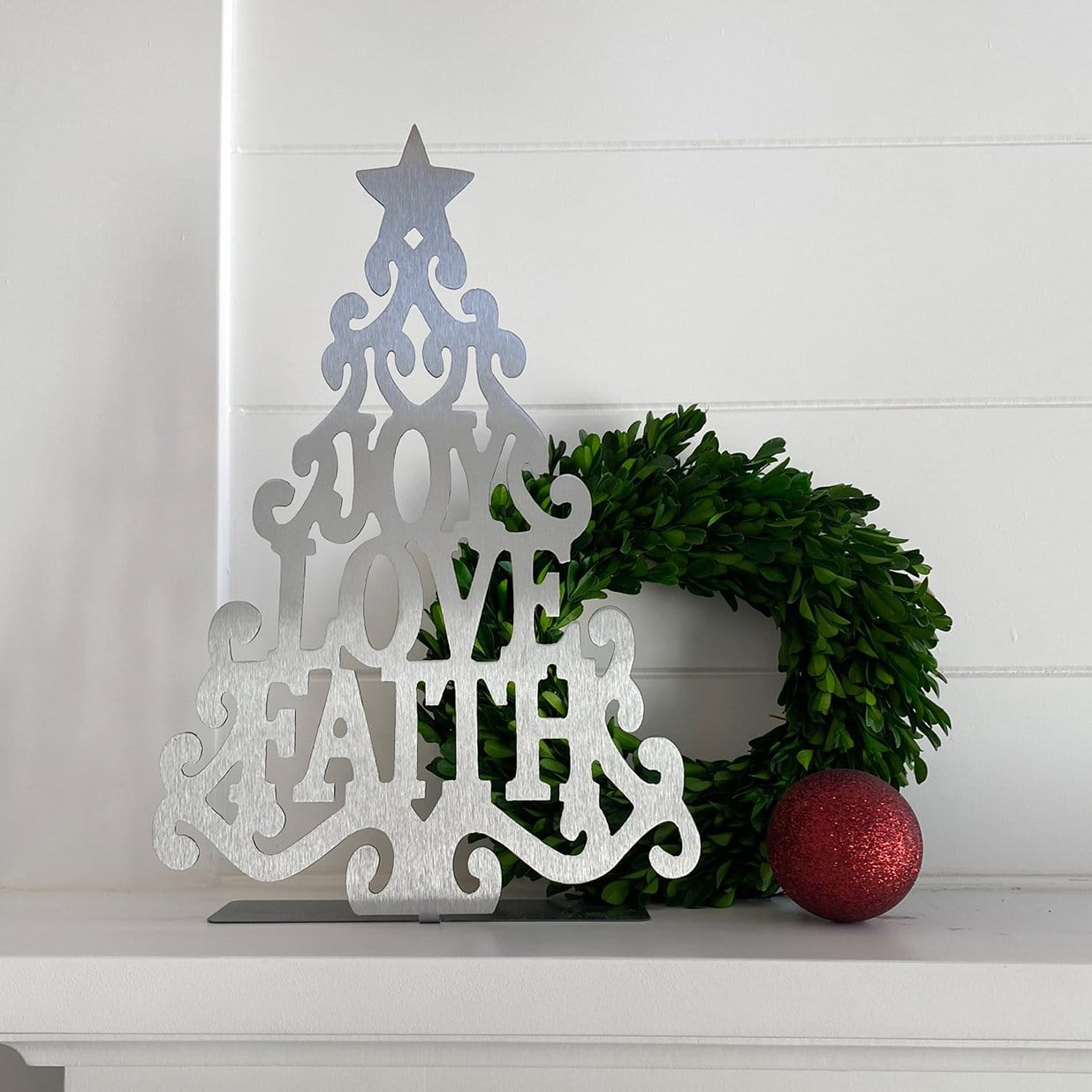 Rynx | Decor Steals 15" Metal Display Trees (2 Styles) - Metal Christmas Tree Cutout Holiday Decoration