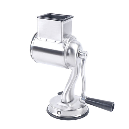 RYNX | Multifunctional Stainless Steel Rotary Cheese Grater, Hand Drum Cutter, Crank Vegetable Chopper