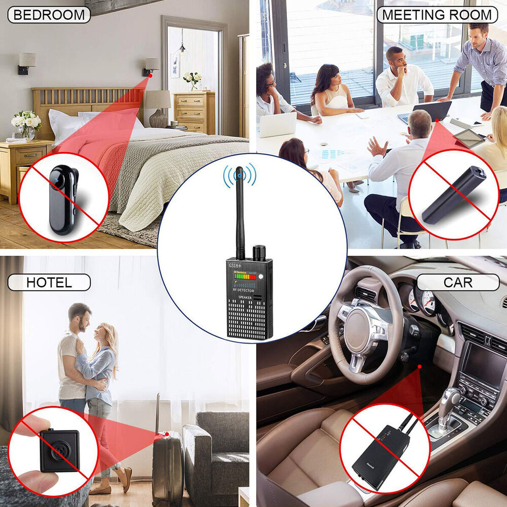 RYNX | Spy Signal Bug Detector, Hf Detector, Hidden Camera, Laser Lens, Gsm Gps Device Finder