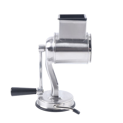 RYNX | Multifunctional Stainless Steel Rotary Cheese Grater, Hand Drum Cutter, Crank Vegetable Chopper