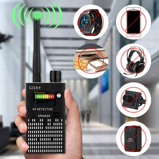 RYNX | Spy Signal Bug Detector, Hf Detector, Hidden Camera, Laser Lens, Gsm Gps Device Finder