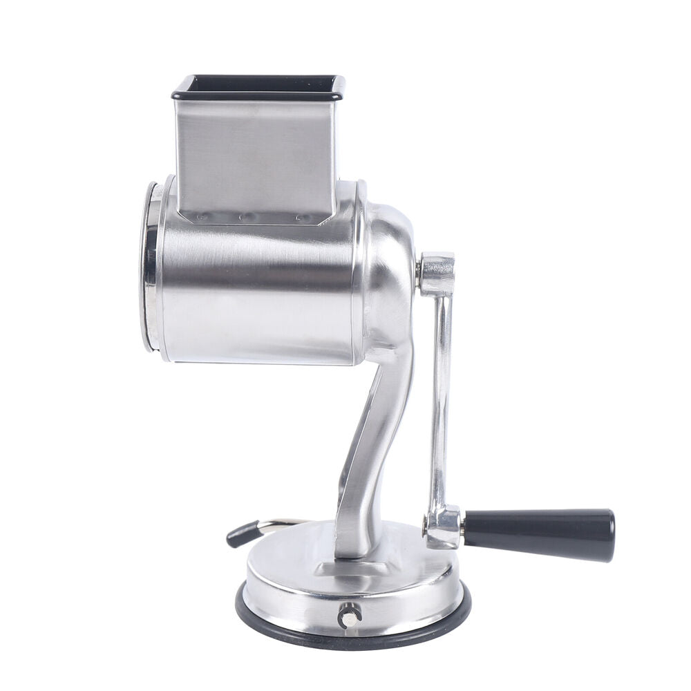 RYNX | Multifunctional Stainless Steel Rotary Cheese Grater, Hand Drum Cutter, Crank Vegetable Chopper