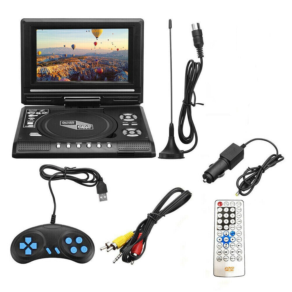 Rynx | Portable HD DVD player with LCD screen