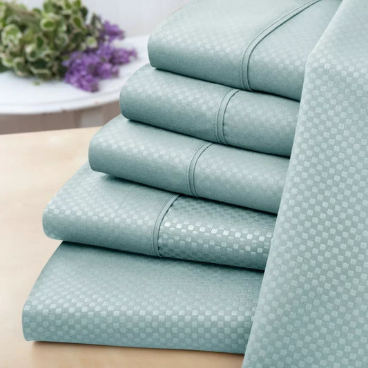 Rynx | 6-piece set: US Army printed check bedding set