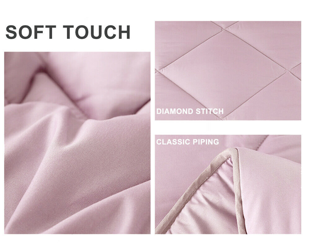Rynx | Doona Quilt Microfiber - All Seasons - Pink