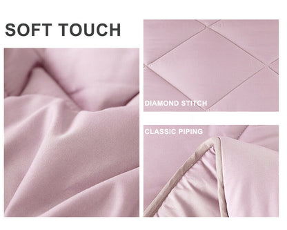 Rynx | Doona Quilt Microfiber - All Seasons - Pink