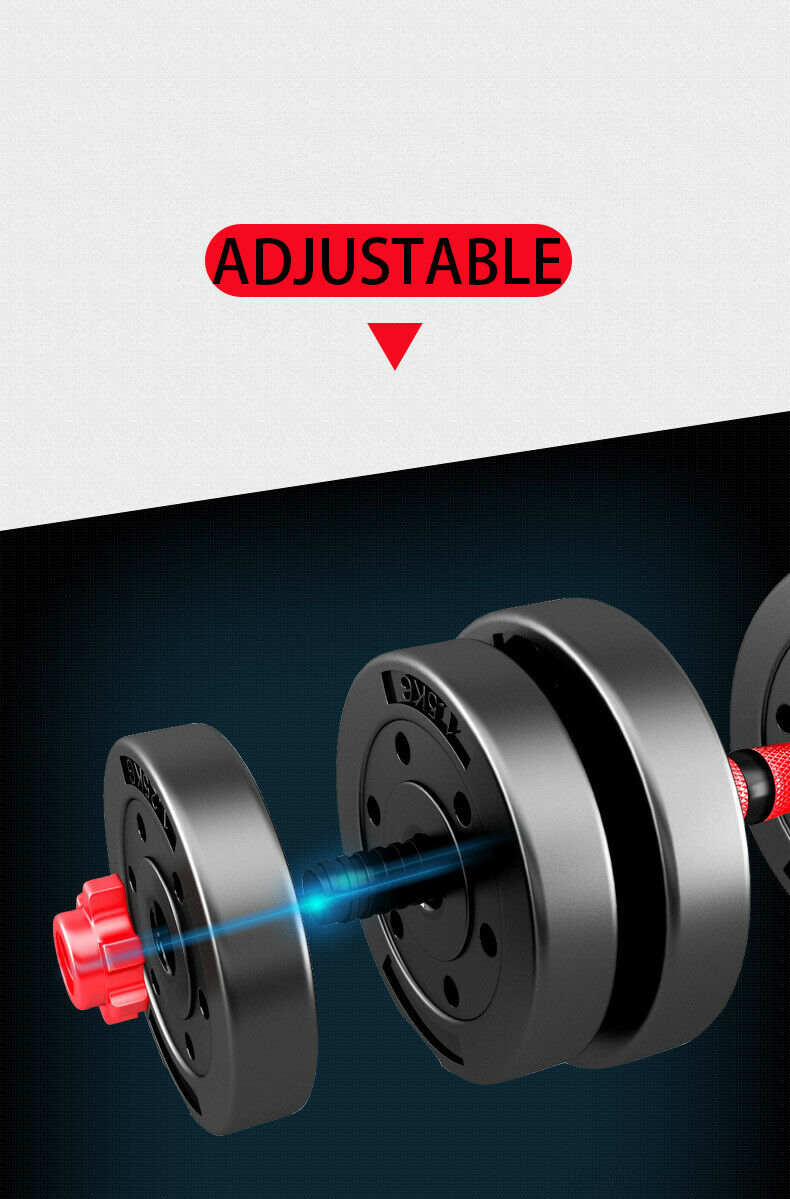 RYNX |-40kg Adjustable Dumbbell Set Barbell Home GYM Exercise Weight Fitness Workout