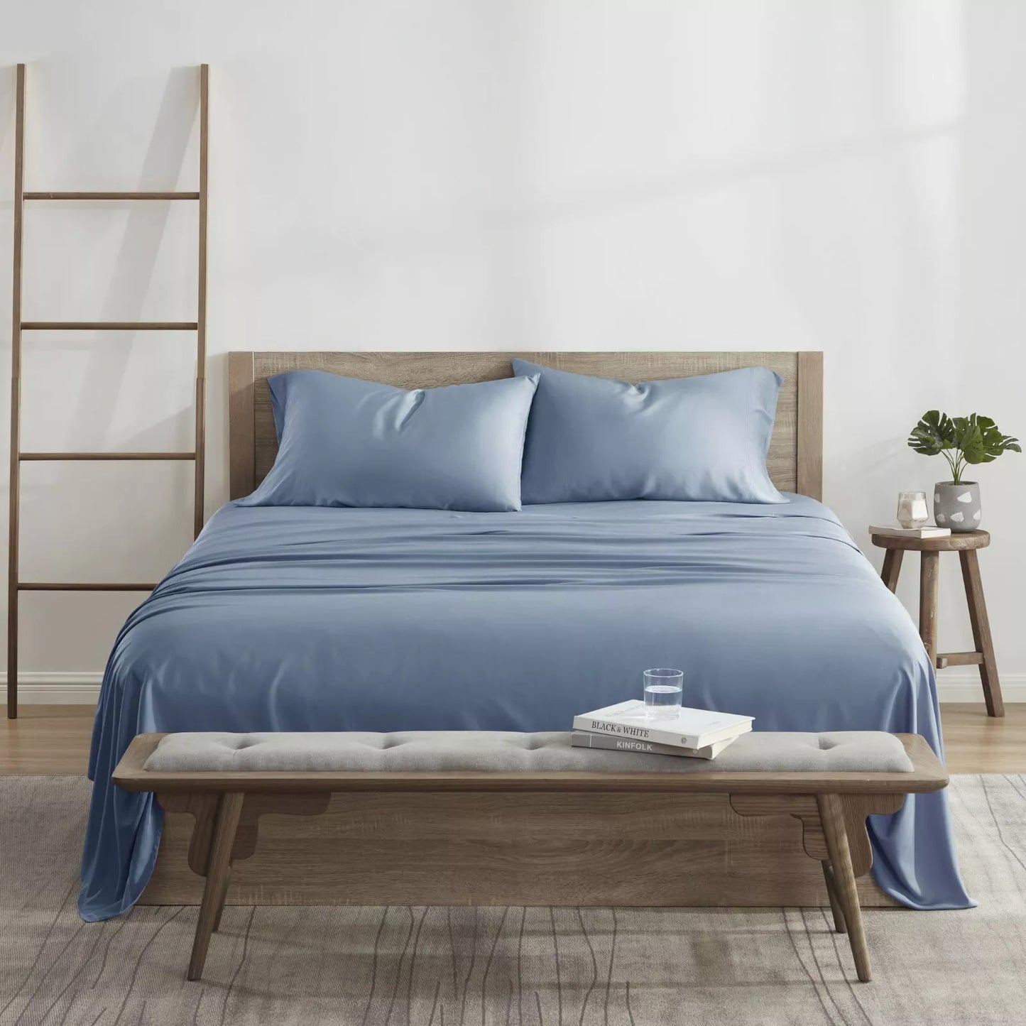 Rynx | 4-piece set: Kathy Ireland 300 thread count 100% bamboo sheet set