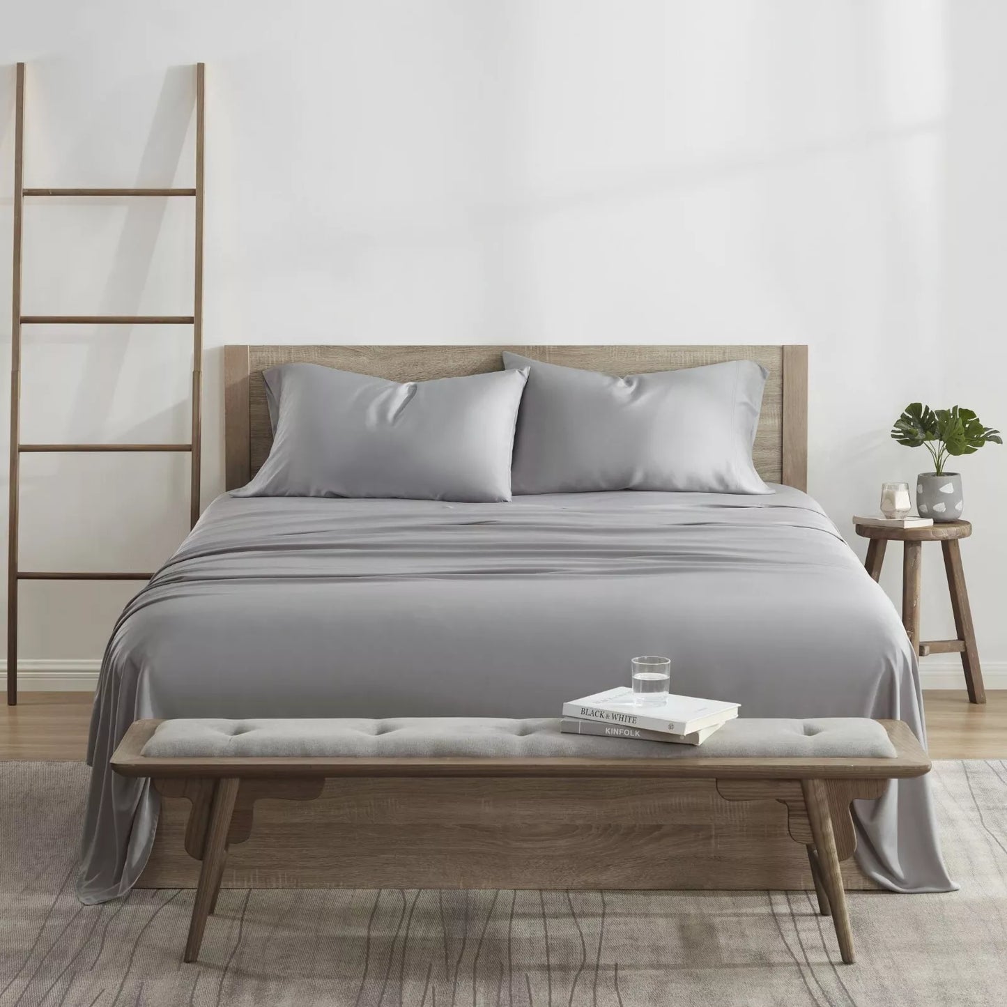 Rynx | 4-piece set: Kathy Ireland 300 thread count 100% bamboo sheet set