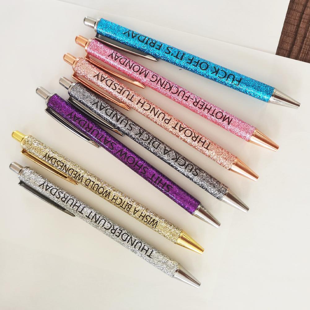 Rynx | Funny Ballpoint Pen Set (7 pieces)
