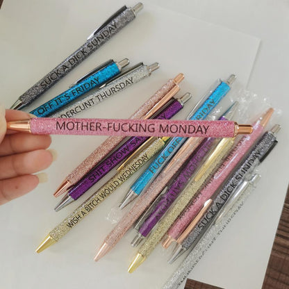 Rynx | Funny Ballpoint Pen Set (7 pieces)