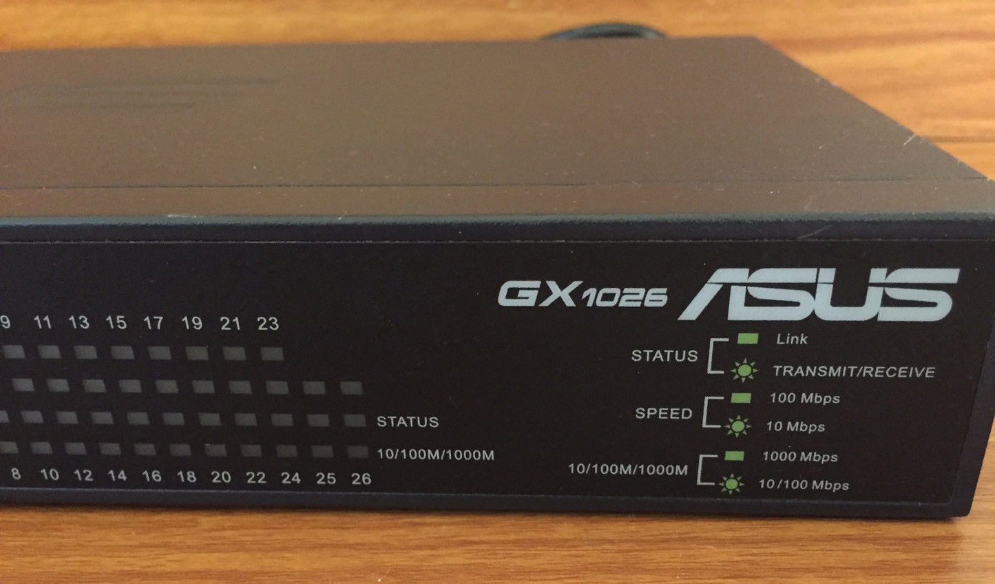 Rynx | ASUS GX1026 24-Port 10/100Mbps & 2-Port 10/100/1000Mbps Fast Ethernet Switch