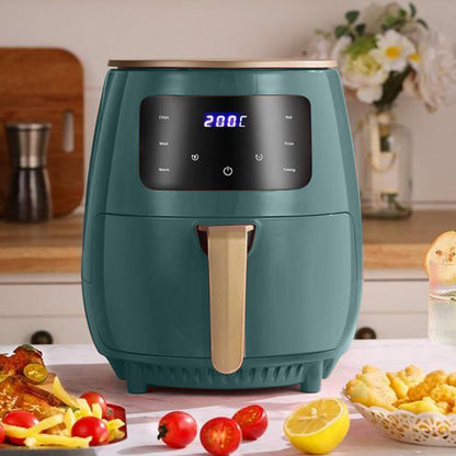 Rynx | Digital Touch Air Fryer – 6L Multifunctional with Bonus 3-piece Nesting Tongs Set