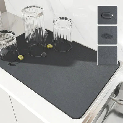 Rynx | Super Absorbent Kitchen Mat - Large - Quick-Drying - Ideal For Drainage