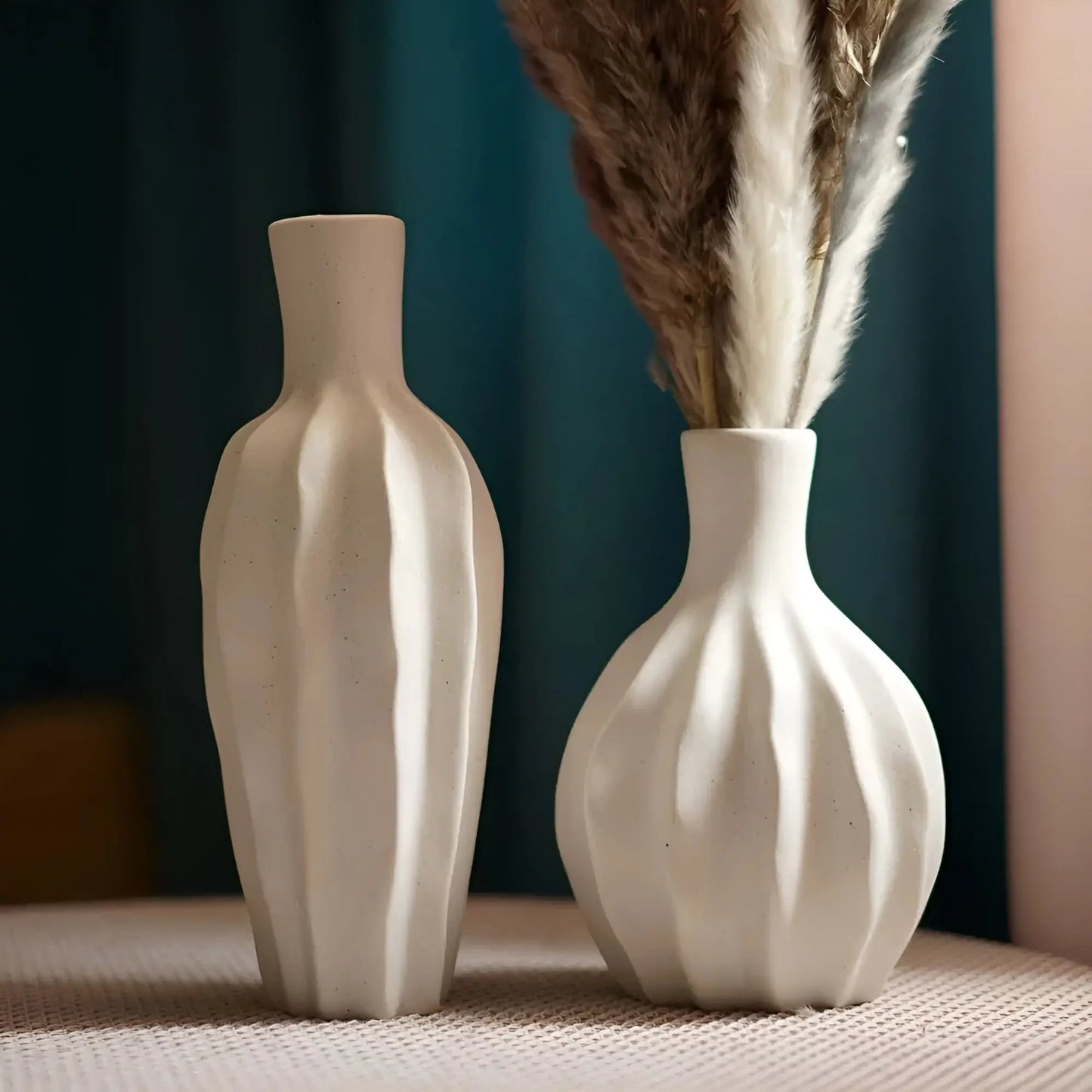 Rynx | Elysian Bloom Minimalist ceramic vase