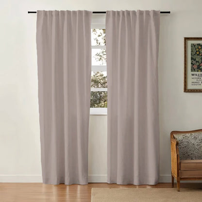 Rynx | Aira - Linen-Cotton Curtain with Soft Fabric