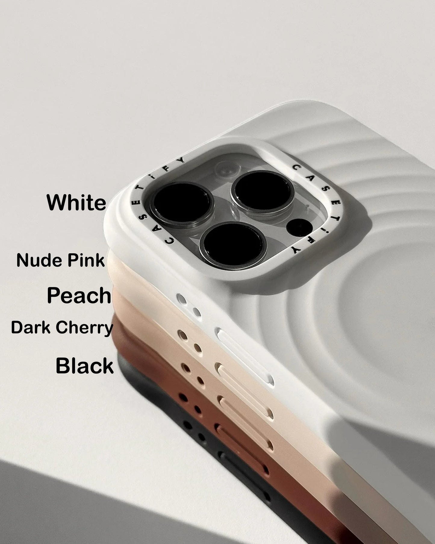 Rynx | Ripple Texture iPhone Case - Earth Tones