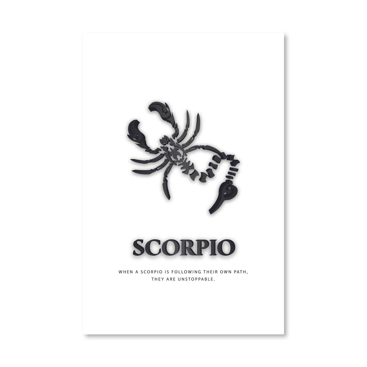 Rynx | Scorpio - White Canvas