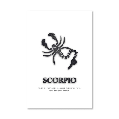 Rynx | Scorpio - White Canvas